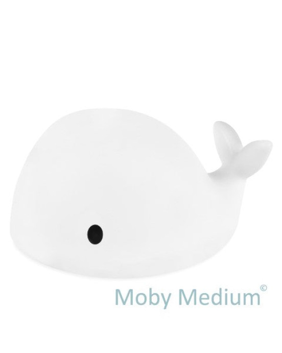 FLOW. Φωτιστικό νυχτός Φάλαινα Moby 30εκ. (λευκό)