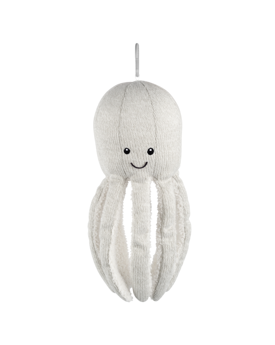 FLOW. Υφασμάτινο Χταπόδι Olly με ηχείο Bluetooth (απαλό γκρι)