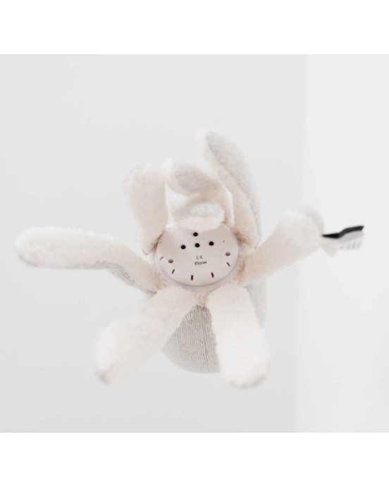 FLOW. Υφασμάτινο Χταπόδι Olly με ηχείο Bluetooth (απαλό γκρι)