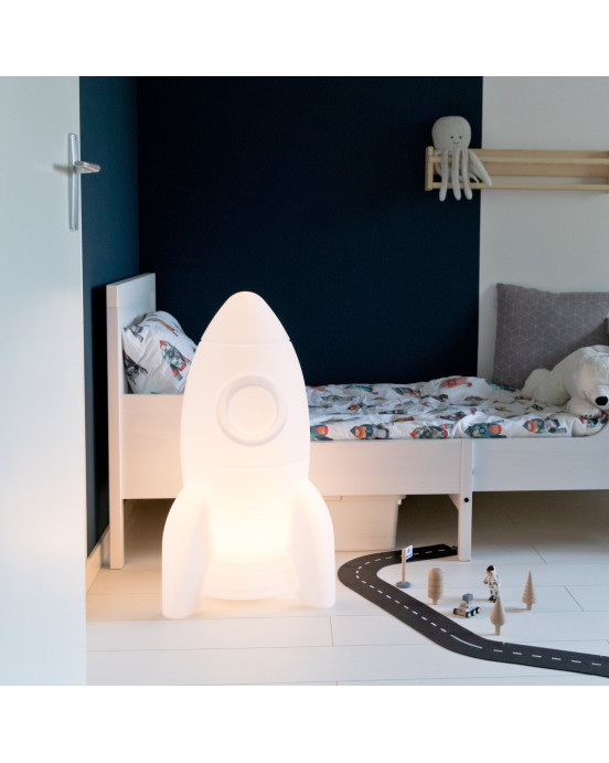 FLOW. Φωτιστικό νυχτός Πύραυλος Apollo γίγας (λευκό)