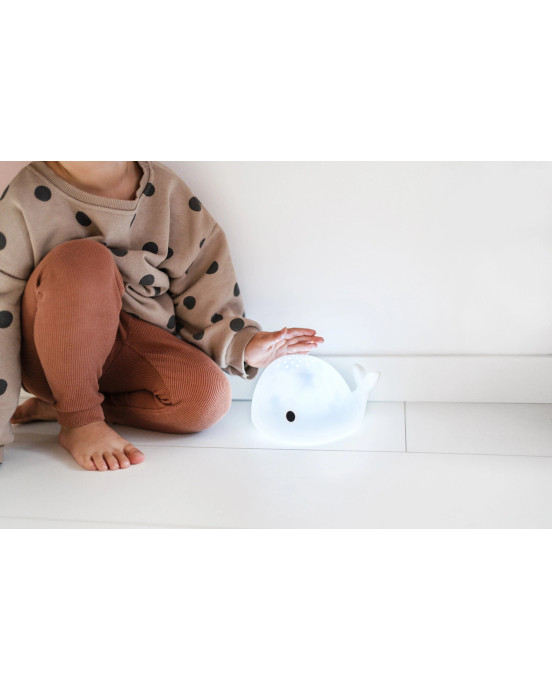 FLOW. Φωτιστικό νυχτός - προβολέας αστεριών Φάλαινα Moby