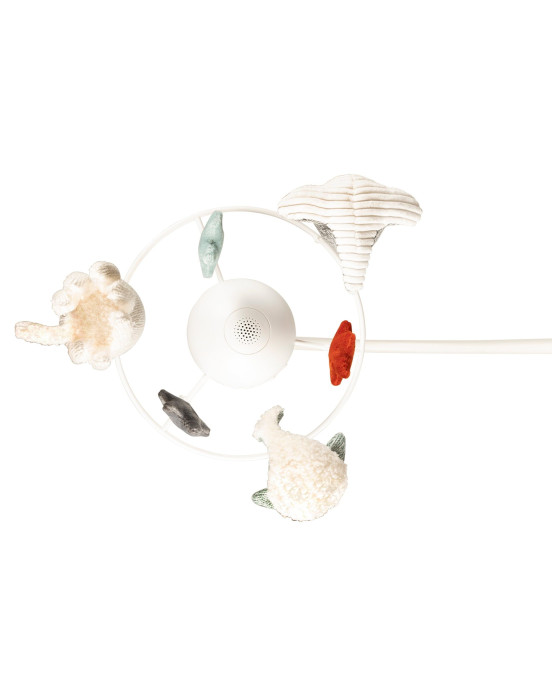 FLOW. Μόμπιλε κρεβατιού Ocean (λευκό)