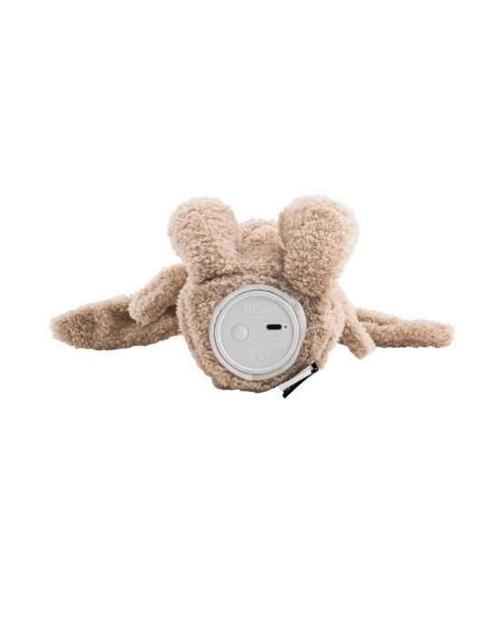 FLOW. Υφασμάτινο λαγουδάκι Milo με φωτάκι νυχτός (μπεζ)