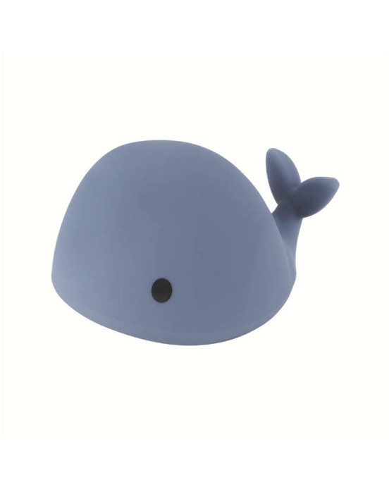 FLOW. Φωτιστικό νυχτός Φάλαινα Moby 17εκ. (μπλε)