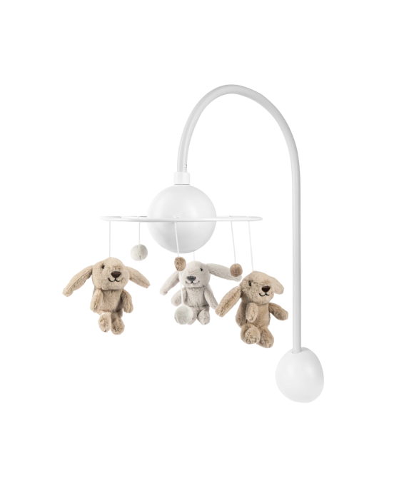 FLOW. Μόμπιλε κρεβατιού Milo (λευκό)