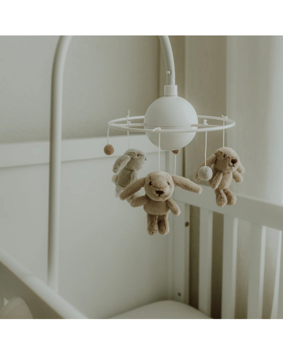 FLOW. Μόμπιλε κρεβατιού Milo (λευκό)