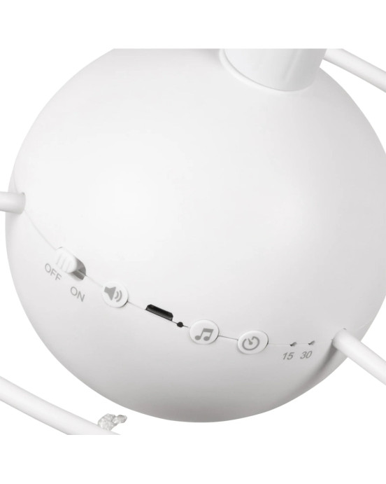 FLOW. Μόμπιλε κρεβατιού Milo (λευκό)