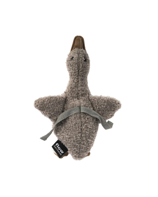 FLOW. Υφασμάτινη χήνα Liva με λευκούς ήχους για καρότσι (γκρι)