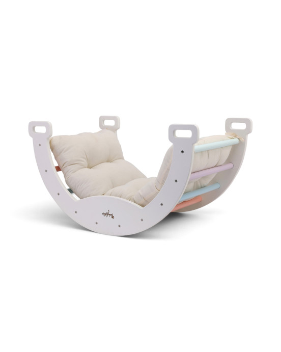FAMILY NATION. Μαξιλάρι για αψίδα αναρρίχησης Montessori Rainbow - Cotton
