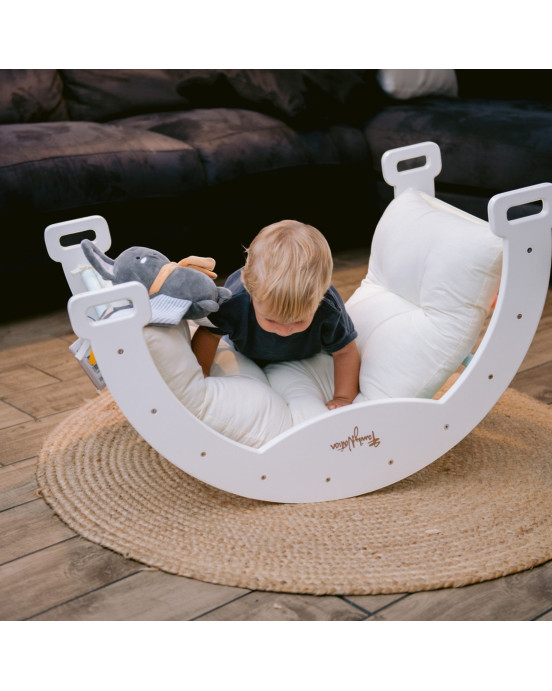 FAMILY NATION. Μαξιλάρι για αψίδα αναρρίχησης Montessori Rainbow - Cotton