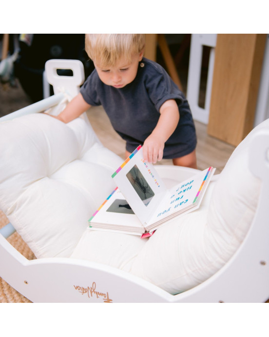 FAMILY NATION. Μαξιλάρι για αψίδα αναρρίχησης Montessori Rainbow - Cotton