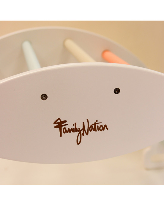 FAMILY NATION. Αψίδα αναρρίχησης/ισορροπίας Montessori Rainbow - Sunny Beach