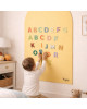 FAMILY NATION. MagneKids™ Μαγνητικός Πίνακας Τοίχου - Αψίδα - Μπεζ
