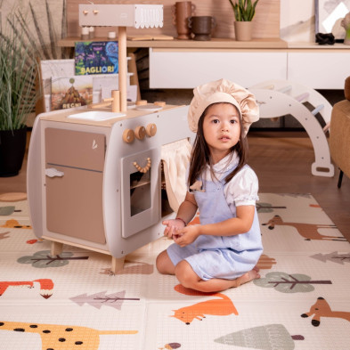 FAMILY NATION. Πτυσσόμενο Χαλάκι Δραστηριοτήτων Montessori 2 σε 1 - Animal Friends