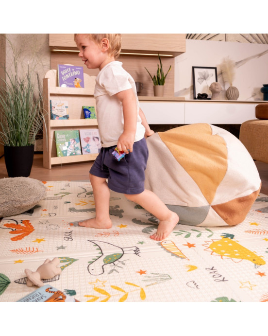 FAMILY NATION. Πτυσσόμενο Χαλάκι Δραστηριοτήτων Montessori 2 σε 1 - Dino Friends