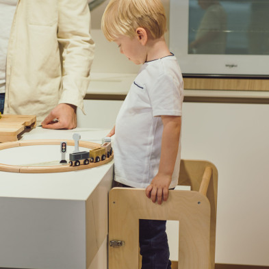 FAMILY NATION. Πύργος Εκμάθησης Montessori 2 σε 1 - Φυσικό