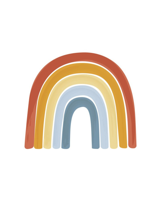 LITTLE DUTCH. Ψηφιακή φωτο-ταπετσαρία τοίχου Rainbow Pure & Nature 300X280