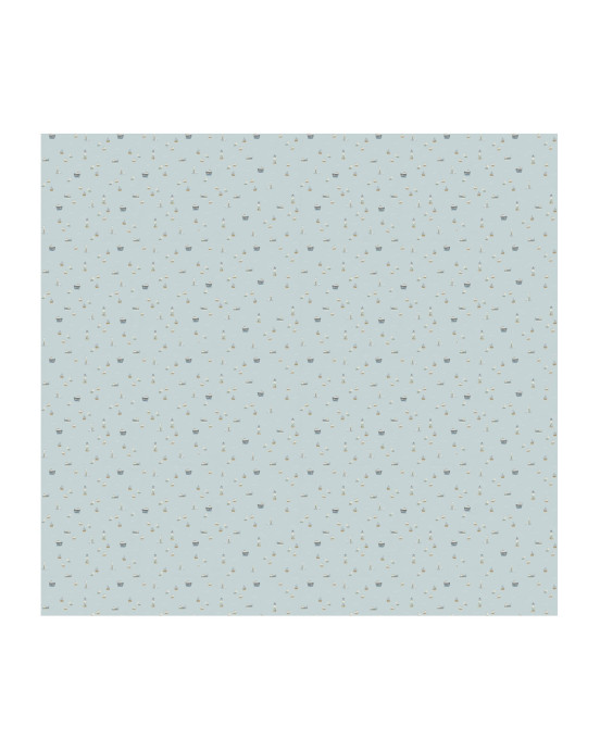 LITTLE DUTCH. Ψηφιακή φωτο-ταπετσαρία τοίχου Sailors Bay Blue 300X280