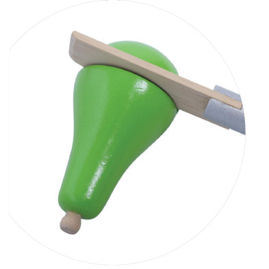 GERARDO'S. Ξύλινος δίσκος φρούτων με μαχαίρι κοπής