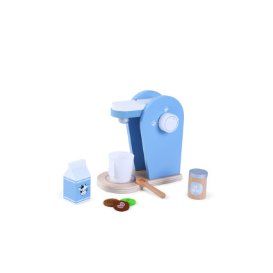 GERARDO'S. Ξύλινη μηχανή καφέ (λευκό-γαλάζιο)