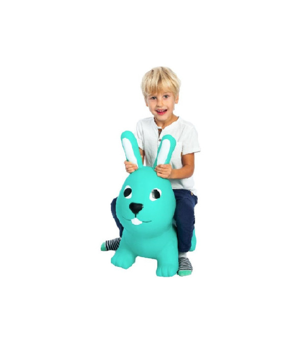 JUMPY Φουσκωτά ζωάκια. Λαγουδάκι γαλαζοπράσινο