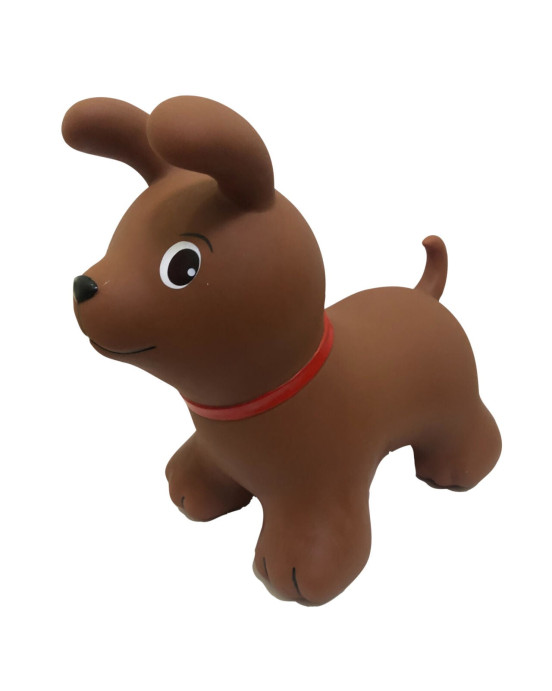 JUMPY Φουσκωτά ζωάκια. Σκυλάκι (καφέ)