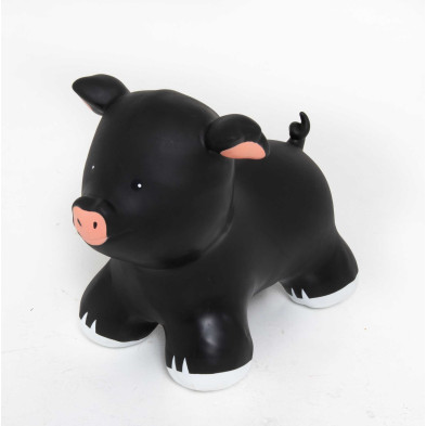 JUMPY Φουσκωτά ζωάκια. Γουρουνάκι (μαύρο)