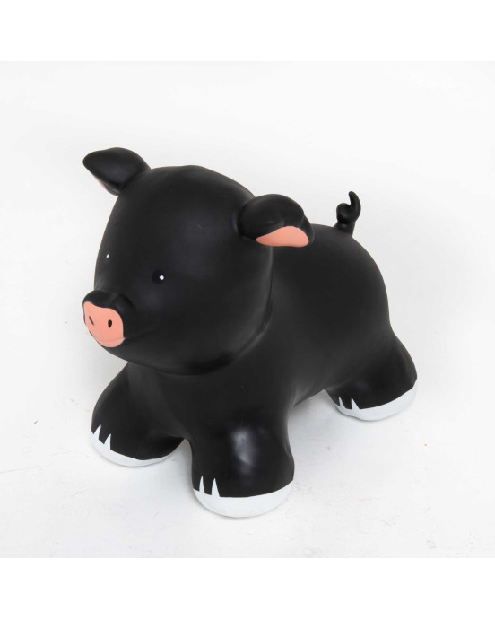 JUMPY Φουσκωτά ζωάκια. Γουρουνάκι (μαύρο)