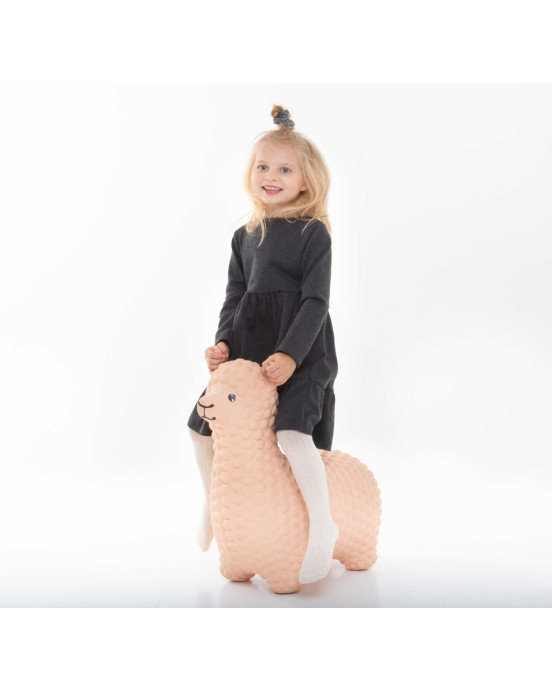 JUMPY Φουσκωτά ζωάκια. Αλπακά (κρεμ)