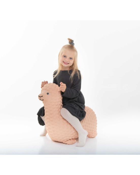 JUMPY Φουσκωτά ζωάκια. Αλπακά (κρεμ)