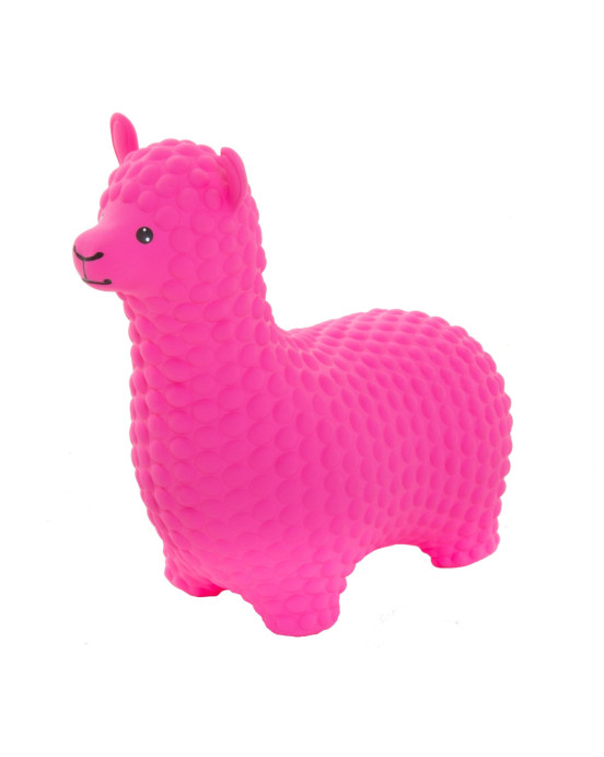 JUMPY. Φουσκωτά ζωάκια Αλπακά (ροζ)