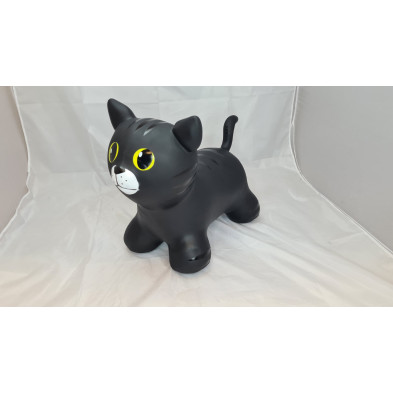 JUMPY Φουσκωτά ζωάκια. Γάτα (μαύρο)