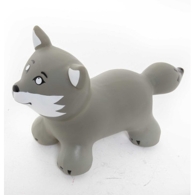 JUMPY Φουσκωτά ζωάκια. Λύκος (γκρι)