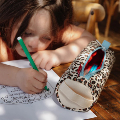 HELLO HOSSY. Κασετίνα Leopard