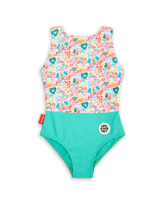 HELLO HOSSY. Παιδικό μαγιό Happiness κορίτσι - 7-8 ετών