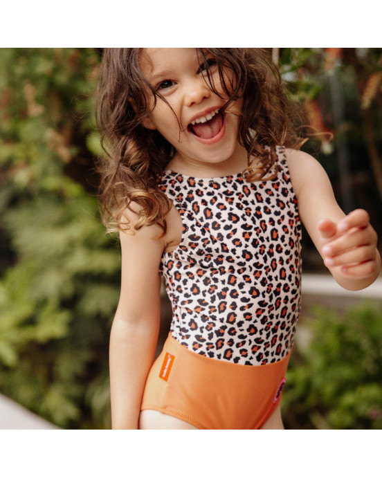 HELLO HOSSY. Παιδικό μαγιό Leopard #7 κορίτσι - 7-8 ετών