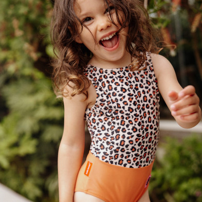 HELLO HOSSY. Παιδικό μαγιό Leopard #7 κορίτσι - 3-4 ετών
