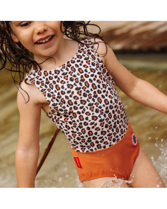 HELLO HOSSY. Παιδικό μαγιό Leopard #7 κορίτσι - 5-6 ετών