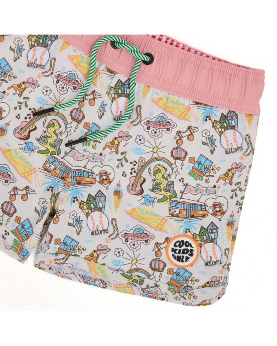 HELLO HOSSY. Παιδικό μαγιό San Francisco αγόρι - 7-8 ετών