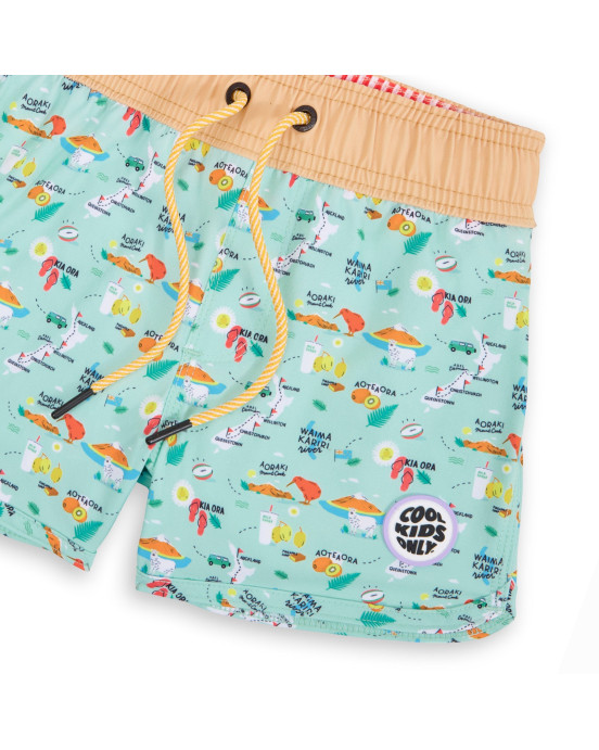 HELLO HOSSY. Παιδικό μαγιό New Zealand αγόρι - 3-4 ετών