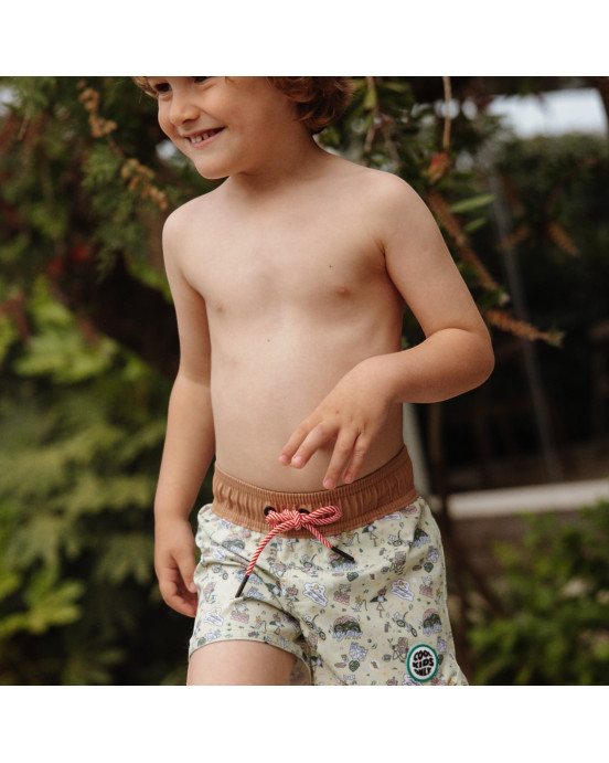 HELLO HOSSY. Παιδικό μαγιό Mountain Ride αγόρι - 7-8 ετών