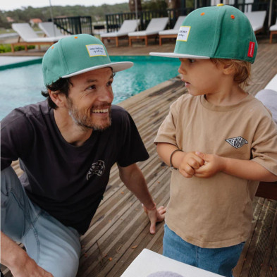 HELLO HOSSY. Καπέλο τζόκευ μπαμπά Mini Captain