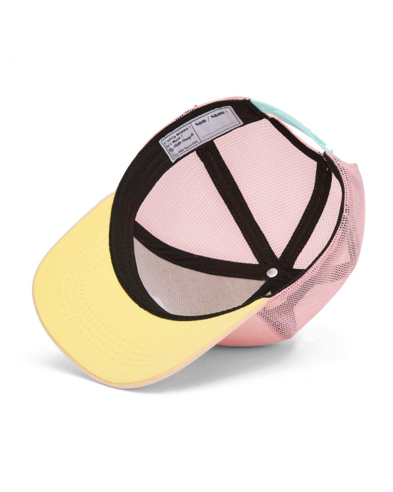 HELLO HOSSY. Καπέλο τζόκευ παιδικό Mini Powder Pink - 9-18 μηνών