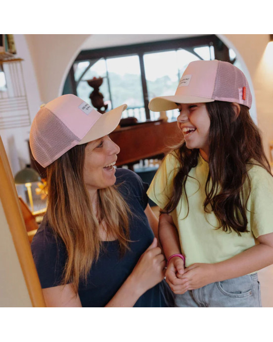 HELLO HOSSY. Καπέλο τζόκευ μαμάς Mini Powder Pink