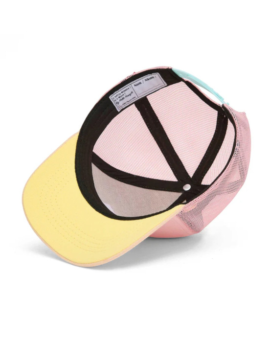 HELLO HOSSY. Καπέλο τζόκευ μαμάς Mini Powder Pink