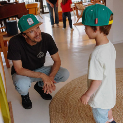 HELLO HOSSY. Καπέλο τζόκευ μπαμπά Gelato