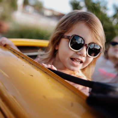 HELLO HOSSY. Παιδικά γυαλιά ηλίου Koody Craky Cream 5-8 ετών