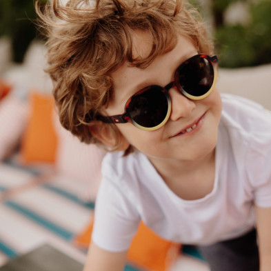 HELLO HOSSY. Παιδικά γυαλιά ηλίου Megy Craky Yellow 9-24 μηνών