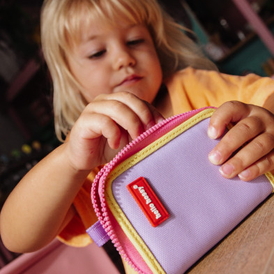 HELLO HOSSY. Πορτοφόλι Mini Mauve