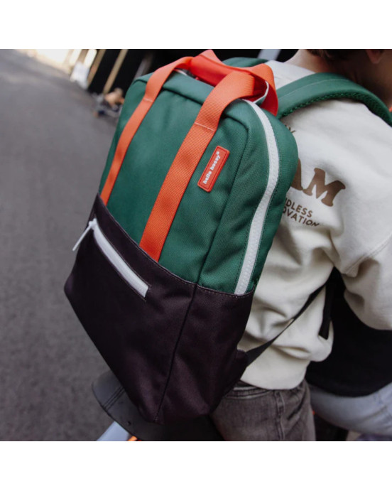 HELLO HOSSY. Σακίδιο πλάτης Mini Dark Green - Ενηλίκων